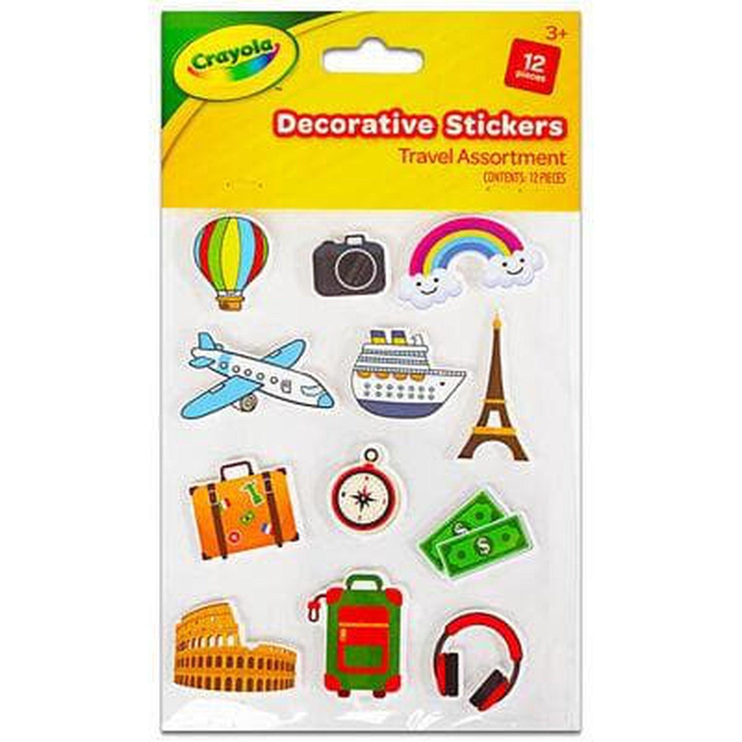 Crayola Decorative Stickers Travel - PoundToys