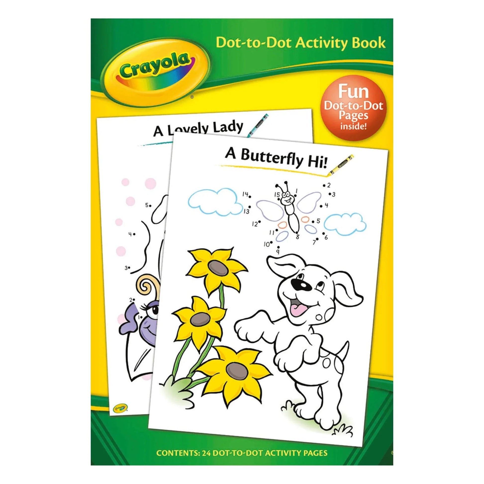 Crayola Dot To Dot Activity Book - PoundToys