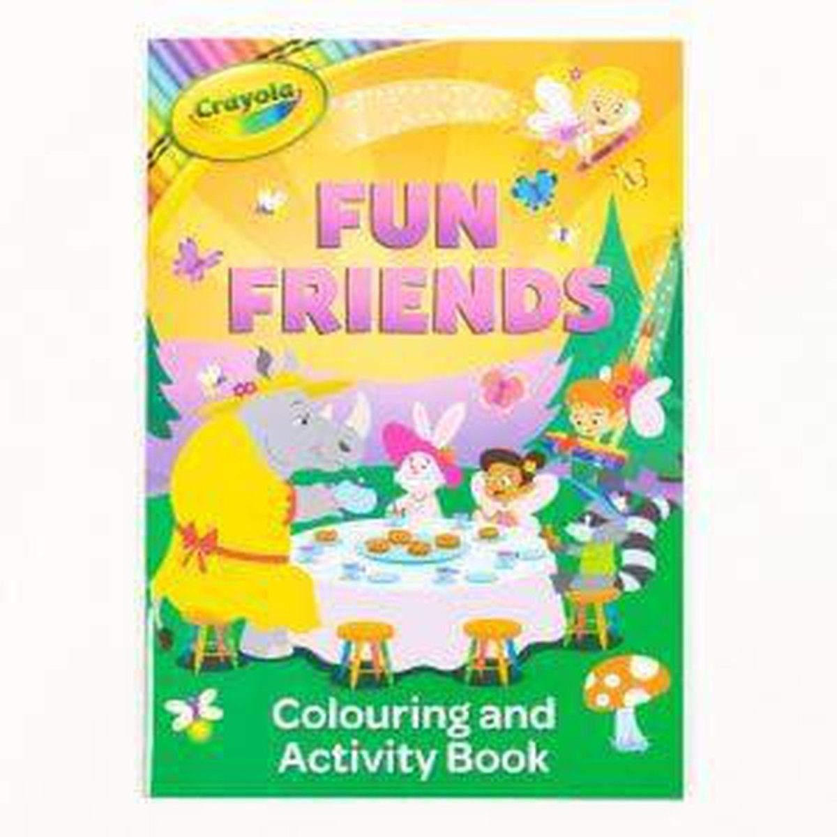 Crayola Fun Friends Colouring & Activity Book - PoundToys