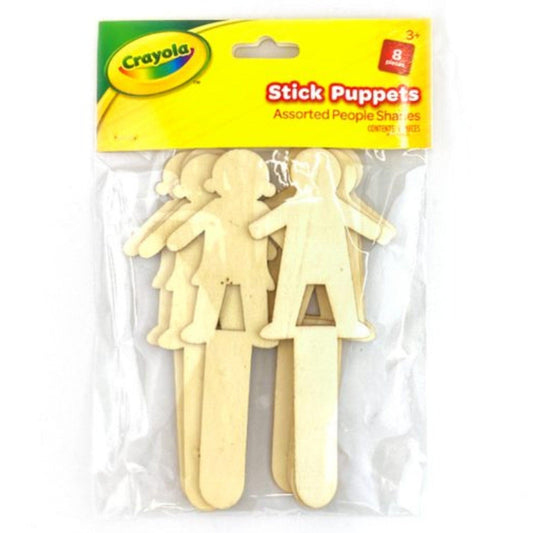 Crayola People Craft Sticks - PoundToys