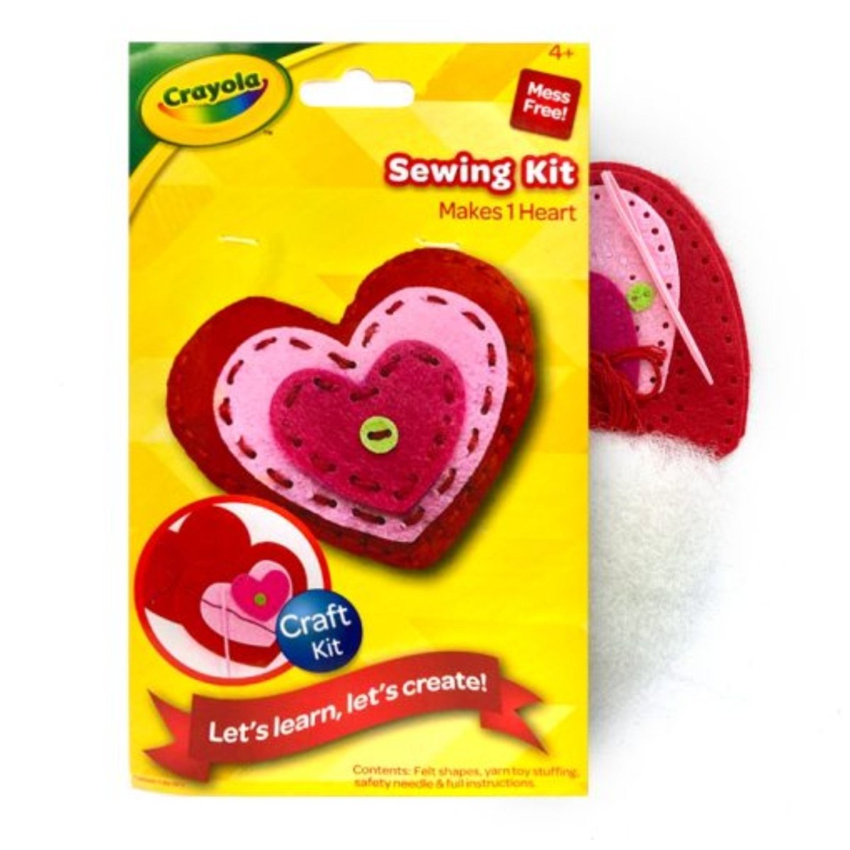 Crayola Sewing Kit - Butterfly/Heart - Kids Party Craft