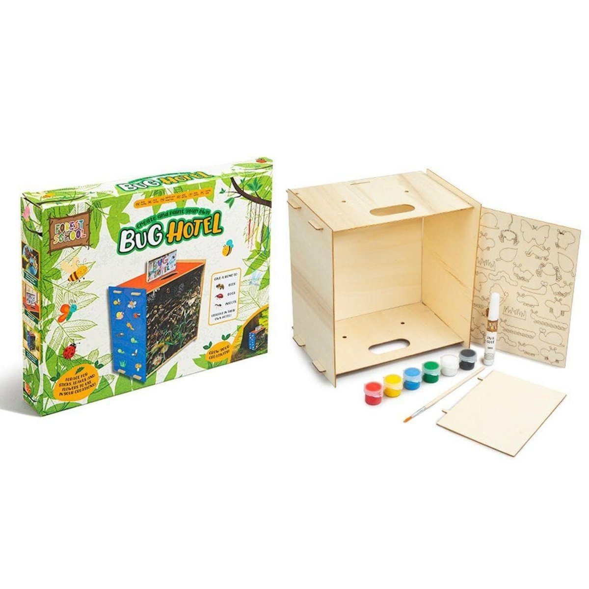 Create And Paint Your Own Bug Hotel - PoundToys