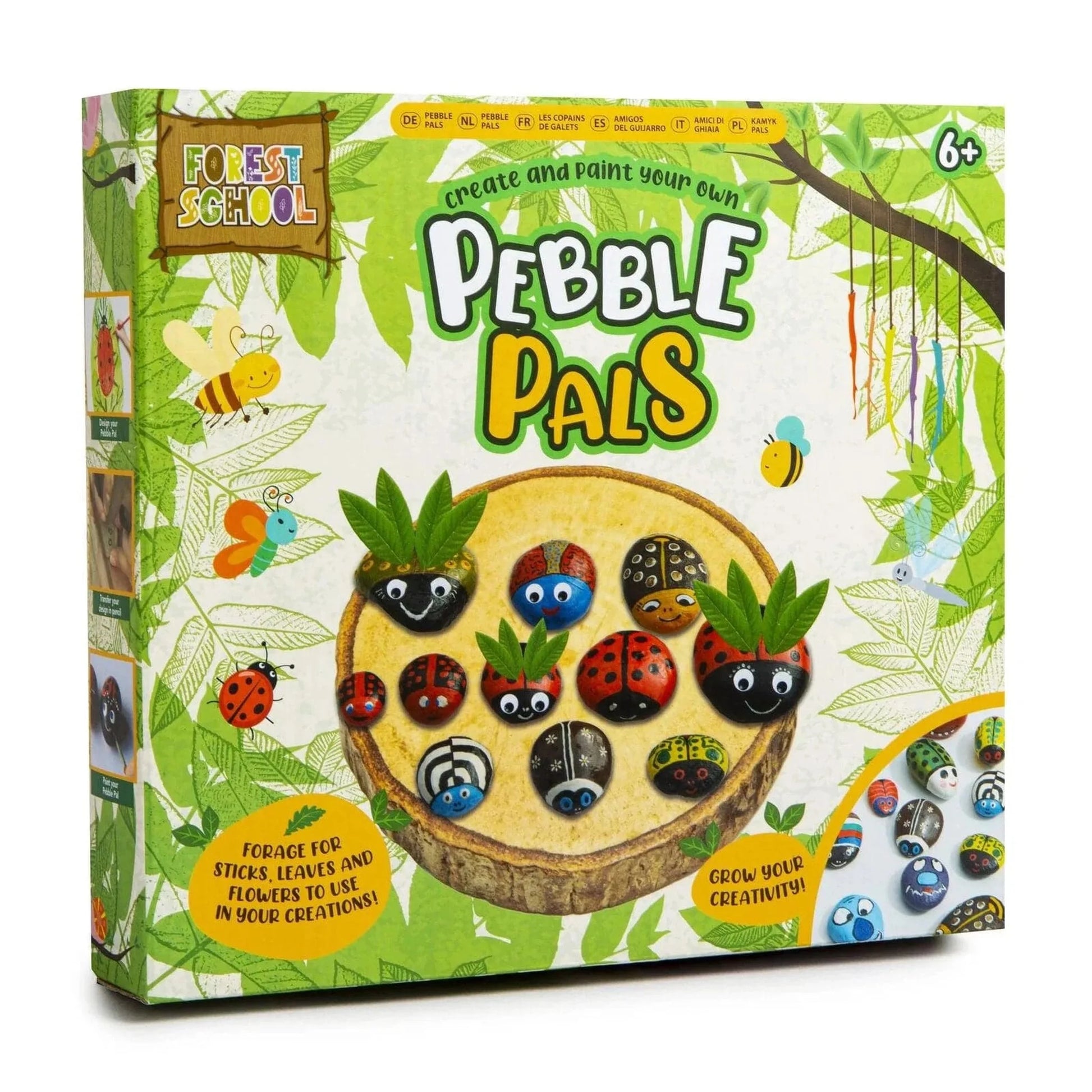 Create and Paint Your Own Pebble Pals - PoundToys