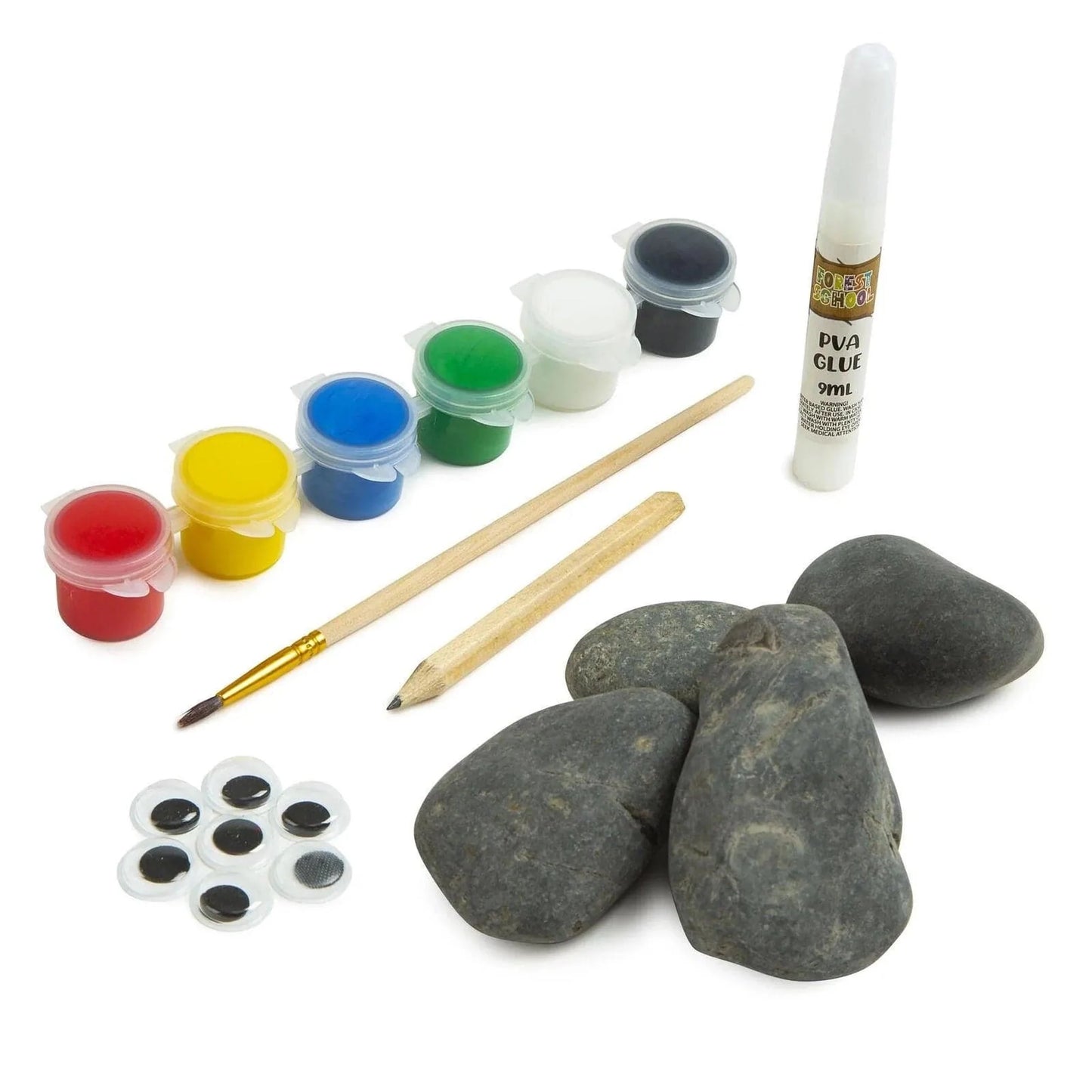 Create and Paint Your Own Pebble Pals - PoundToys