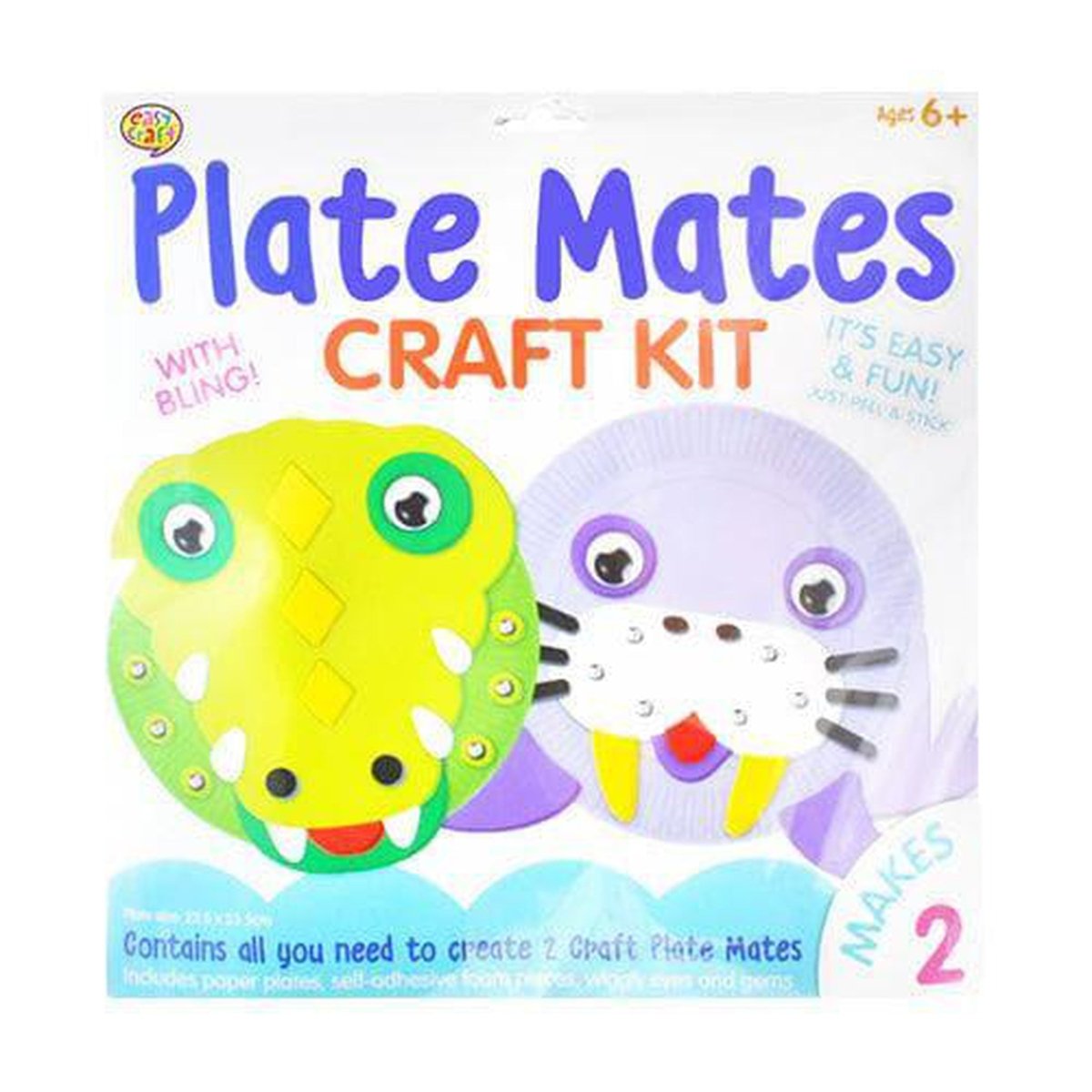 Crocodile & Walrus Plate Mates - PoundToys