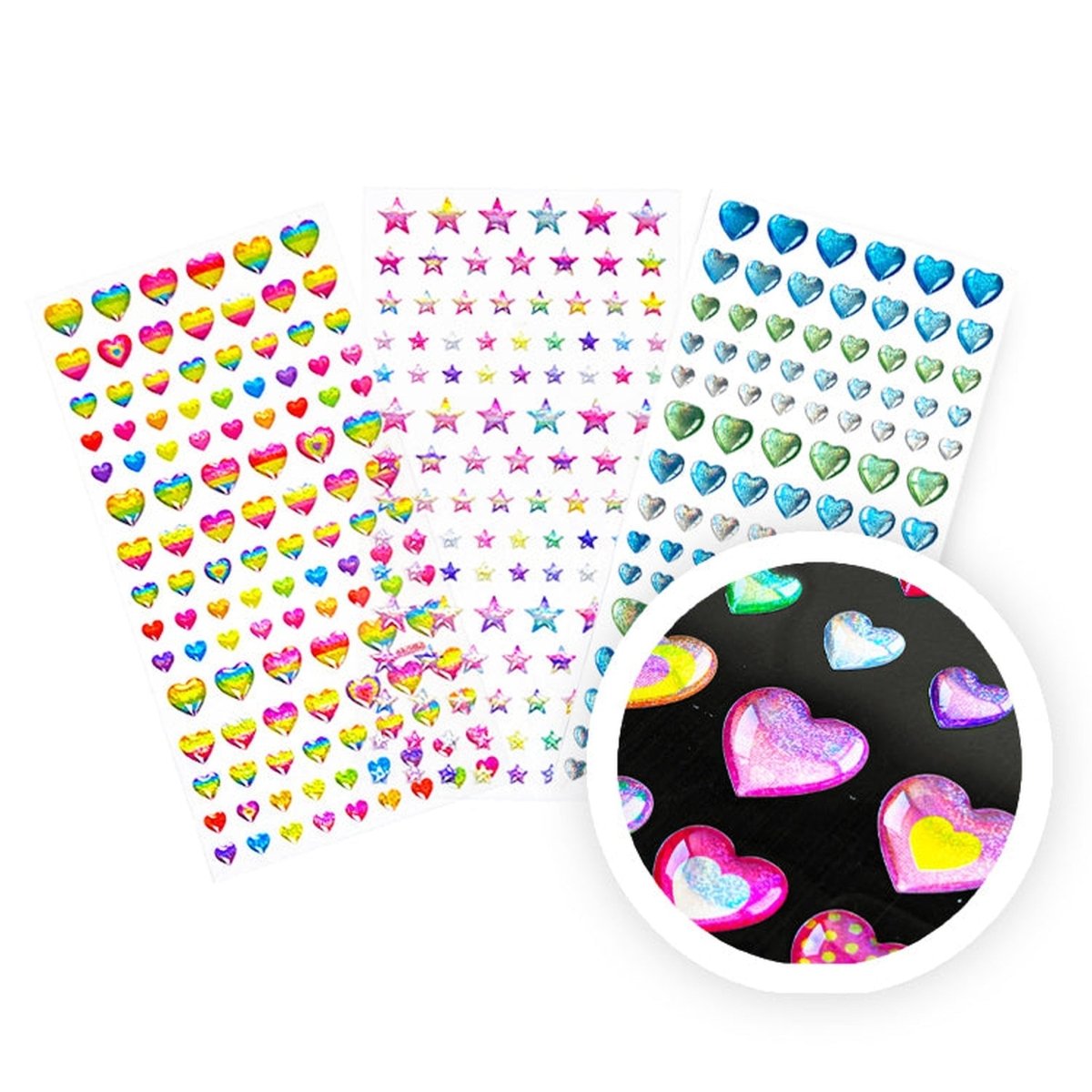 Dazzling 3D Sticker Pack - PoundToys