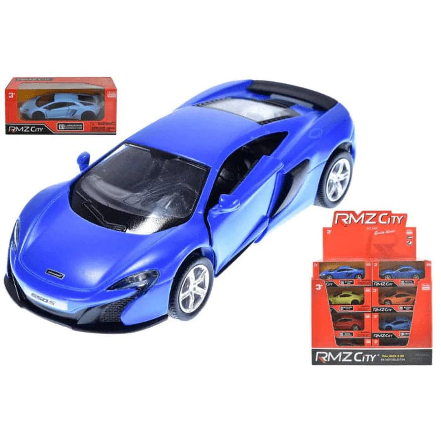 Deluxe Die Cast Pull Back Sport Car - PoundToys