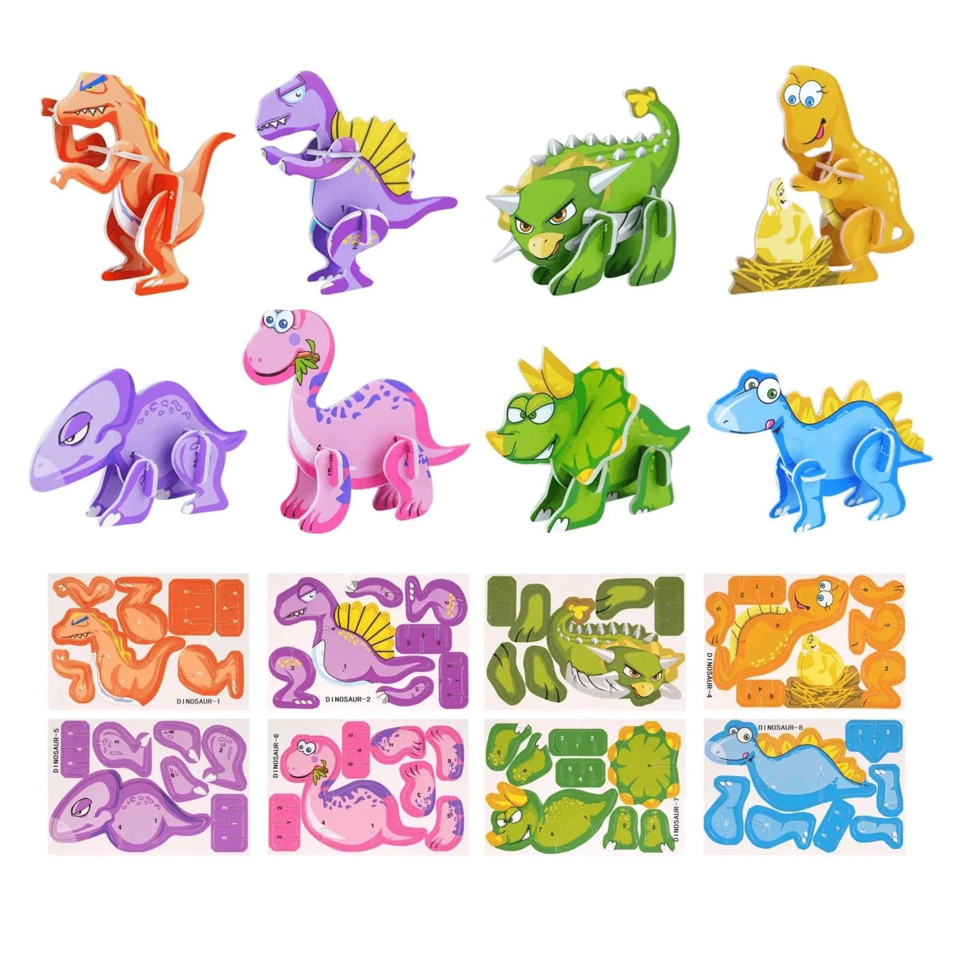 Dinosaur 3D Puzzle - PoundToys