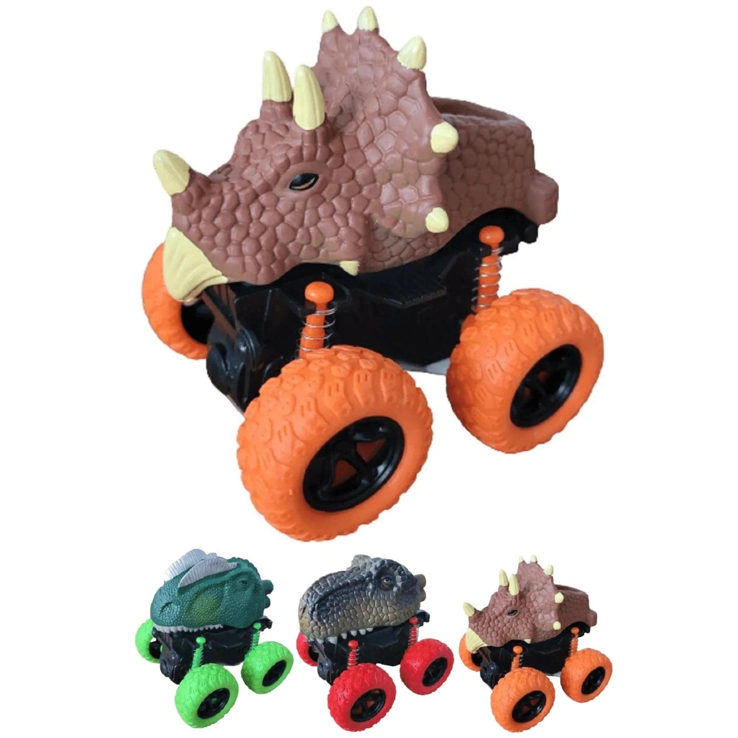 Dinosaur 4 x 4 Car 10CM - PoundToys