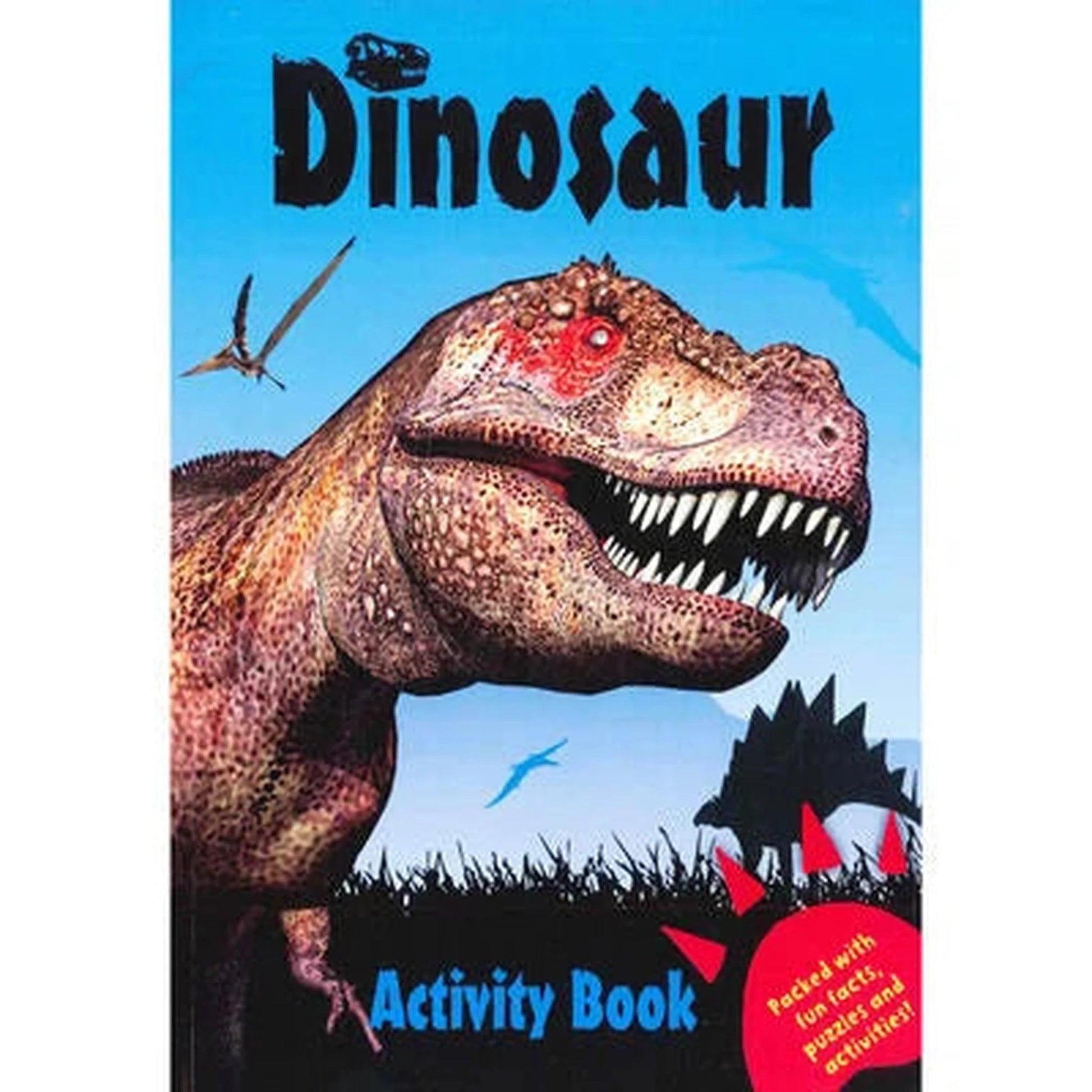 Dinosaur Activity Book: Blue - PoundToys