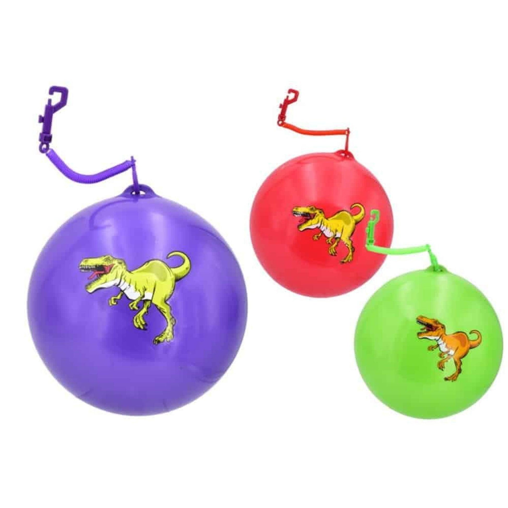 Dinosaur Ball With Keyring. - PoundToys