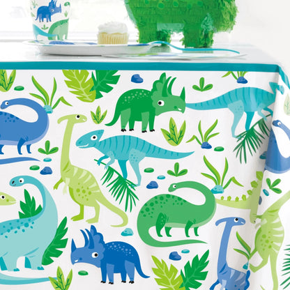 Dinosaur Blue & Green Luncheon Napkins 16pk - PoundToys