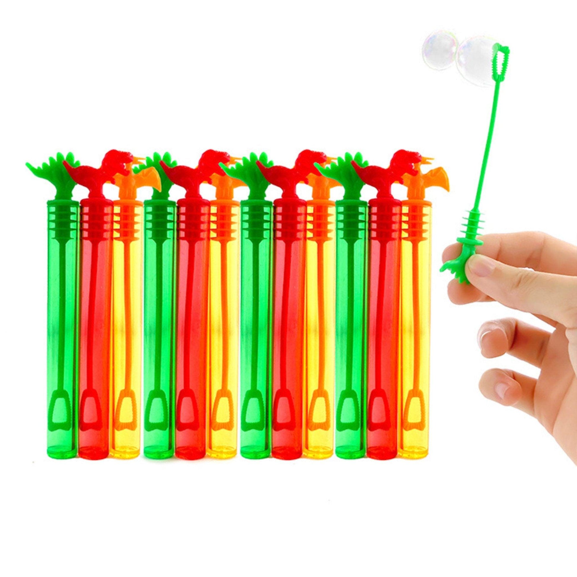 Dinosaur Bubble Tubes 12pcs - PoundToys