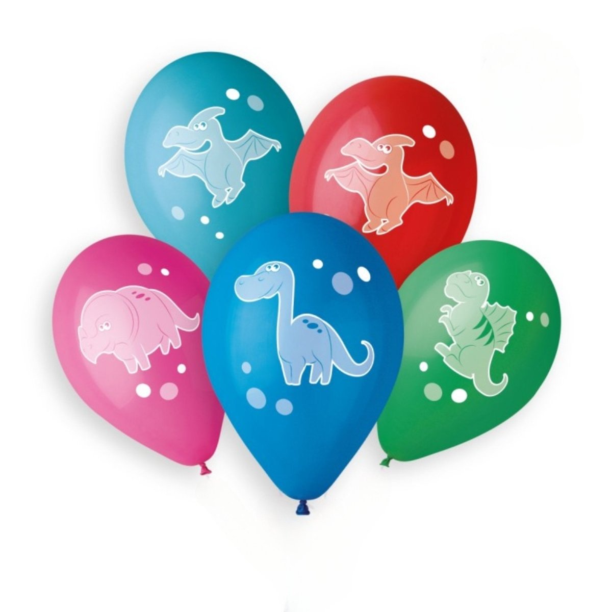 Dinosaur Cartoon Print Balloon - PoundToys