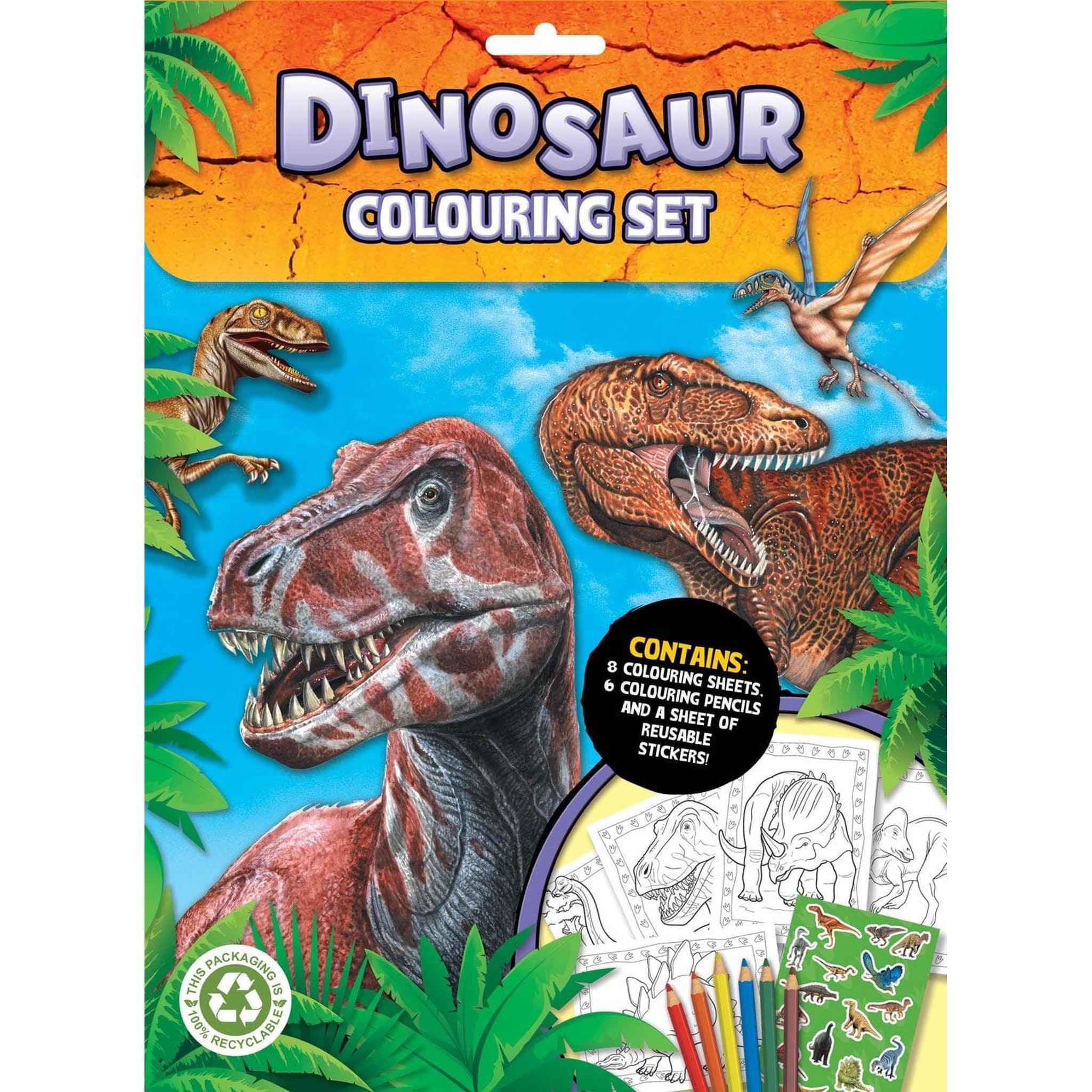 Dinosaur Colouring Set - PoundToys