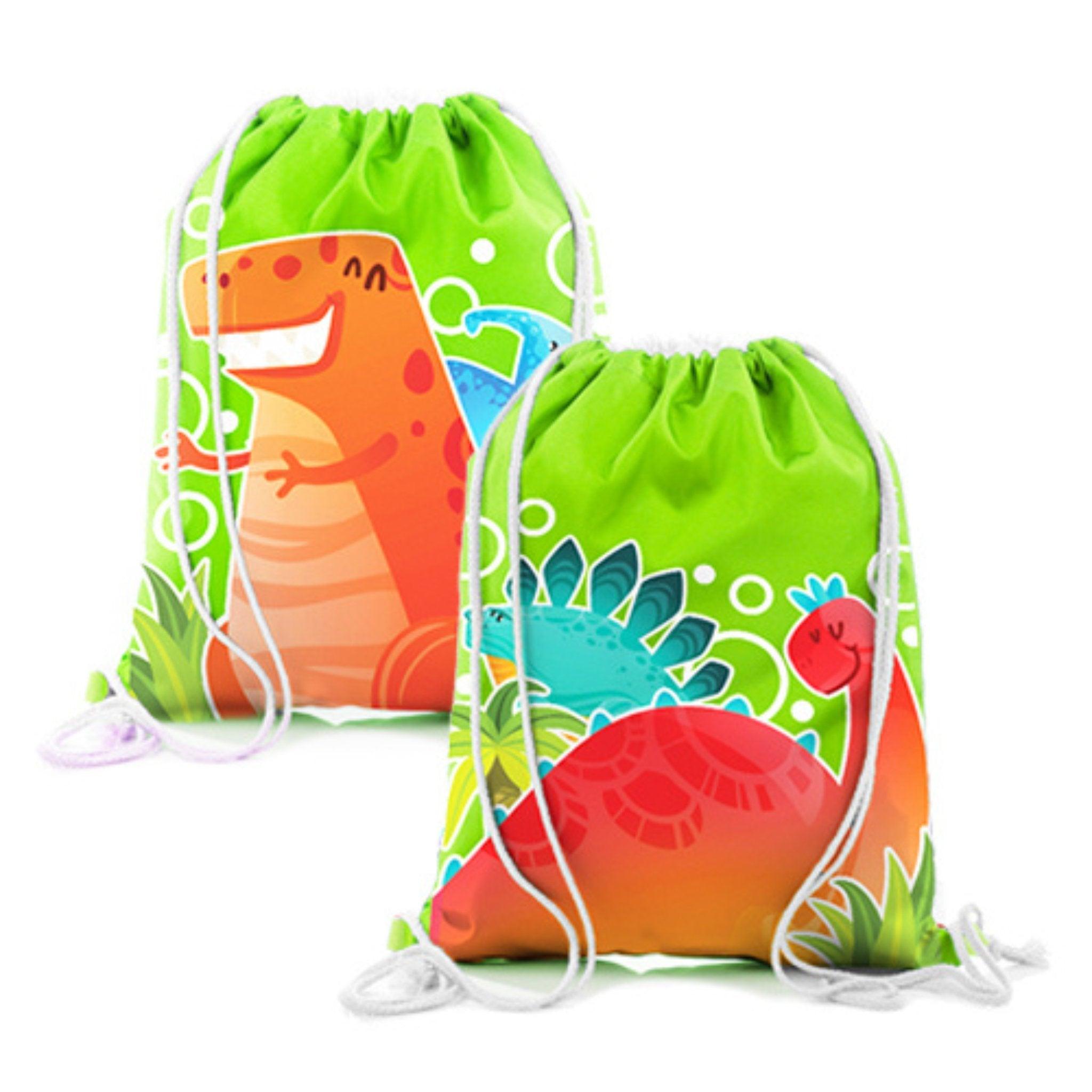 Dinosaur Drawstring Bag - PoundToys