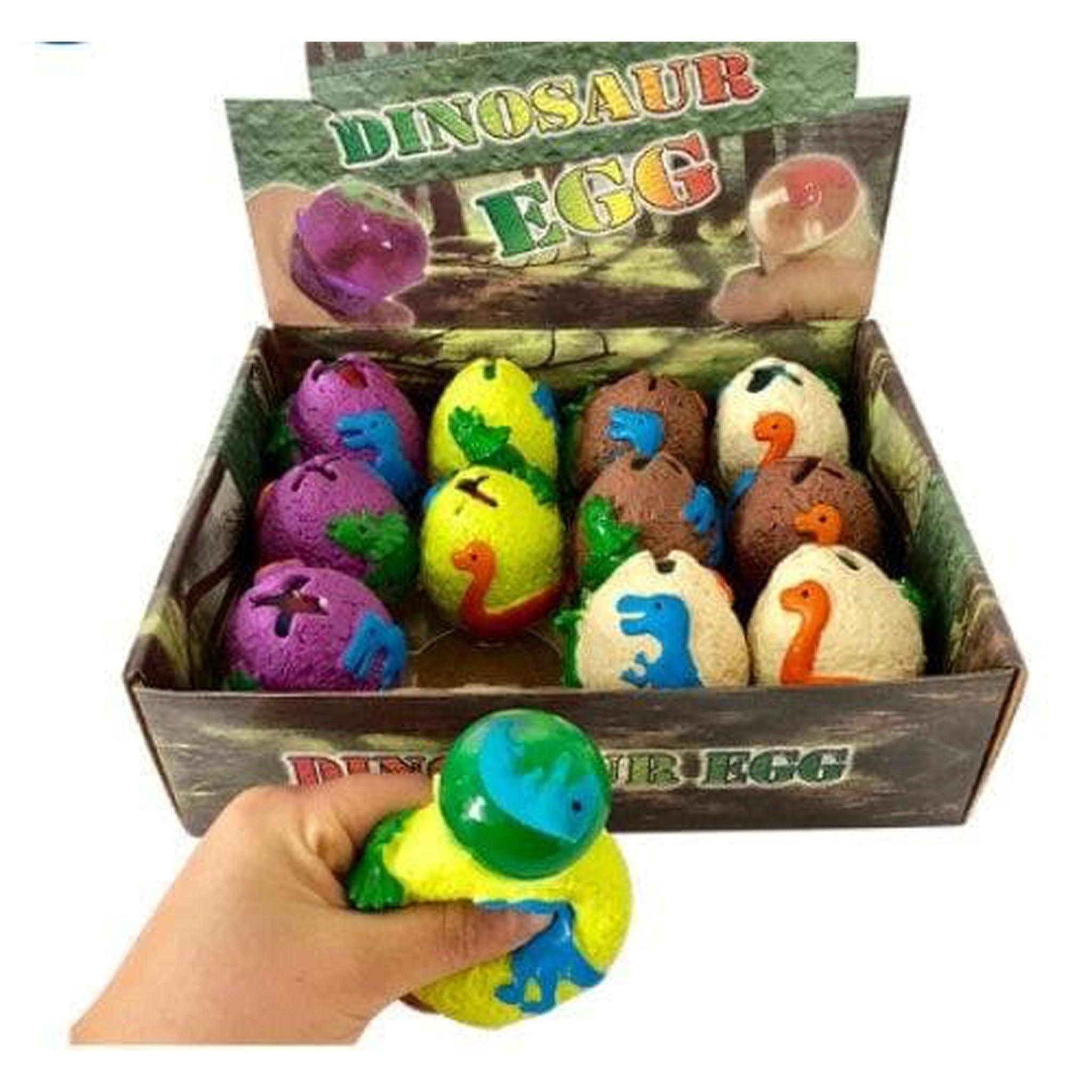 Dinosaur Egg Squishy Stress Ball Toys for Kids - PoundToys