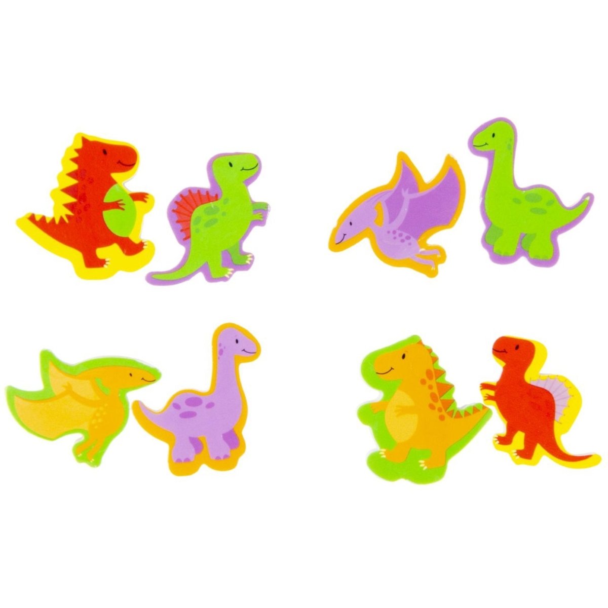 Dinosaur Eraser 2pk - PoundToys