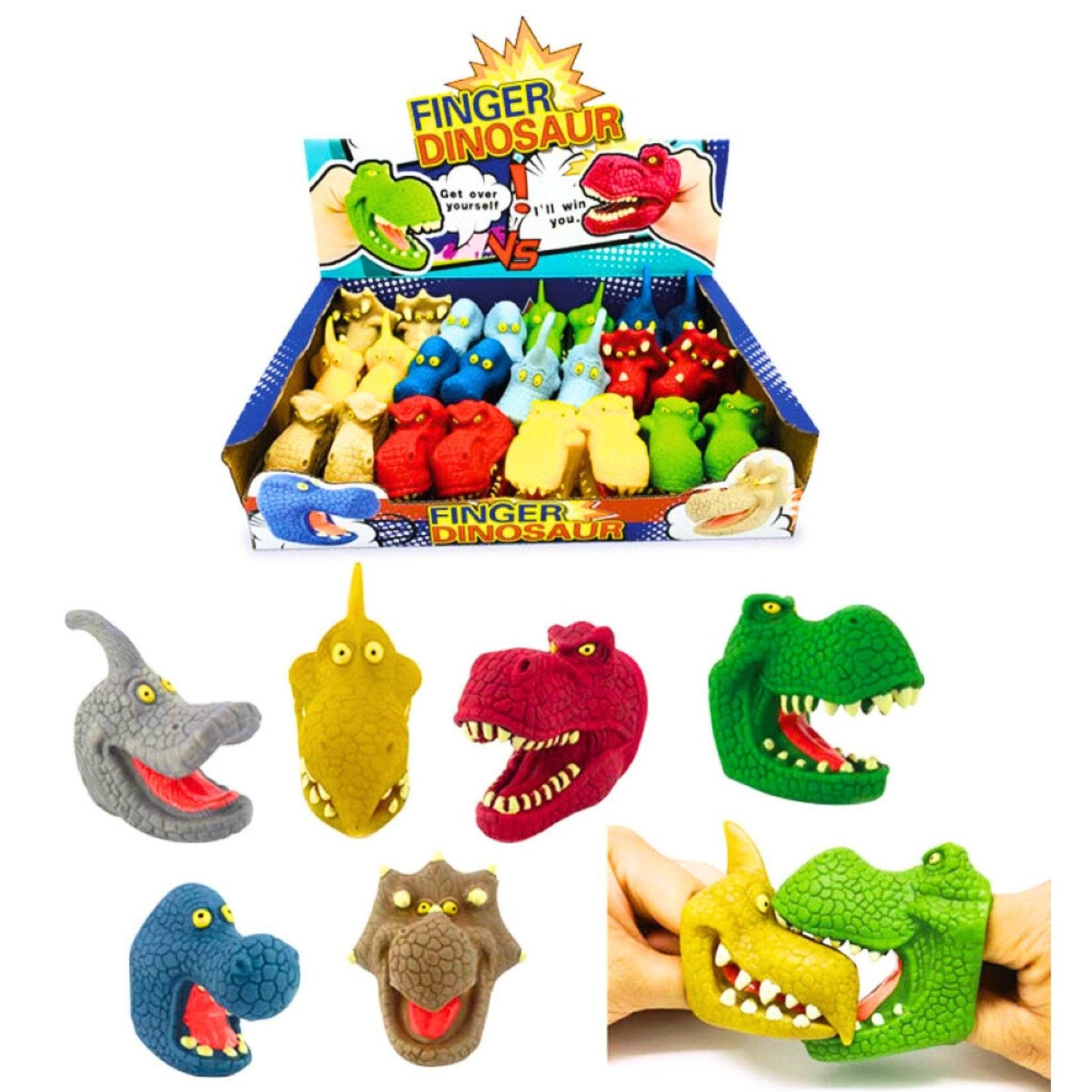 Dinosaur Finger Puppets - PoundToys