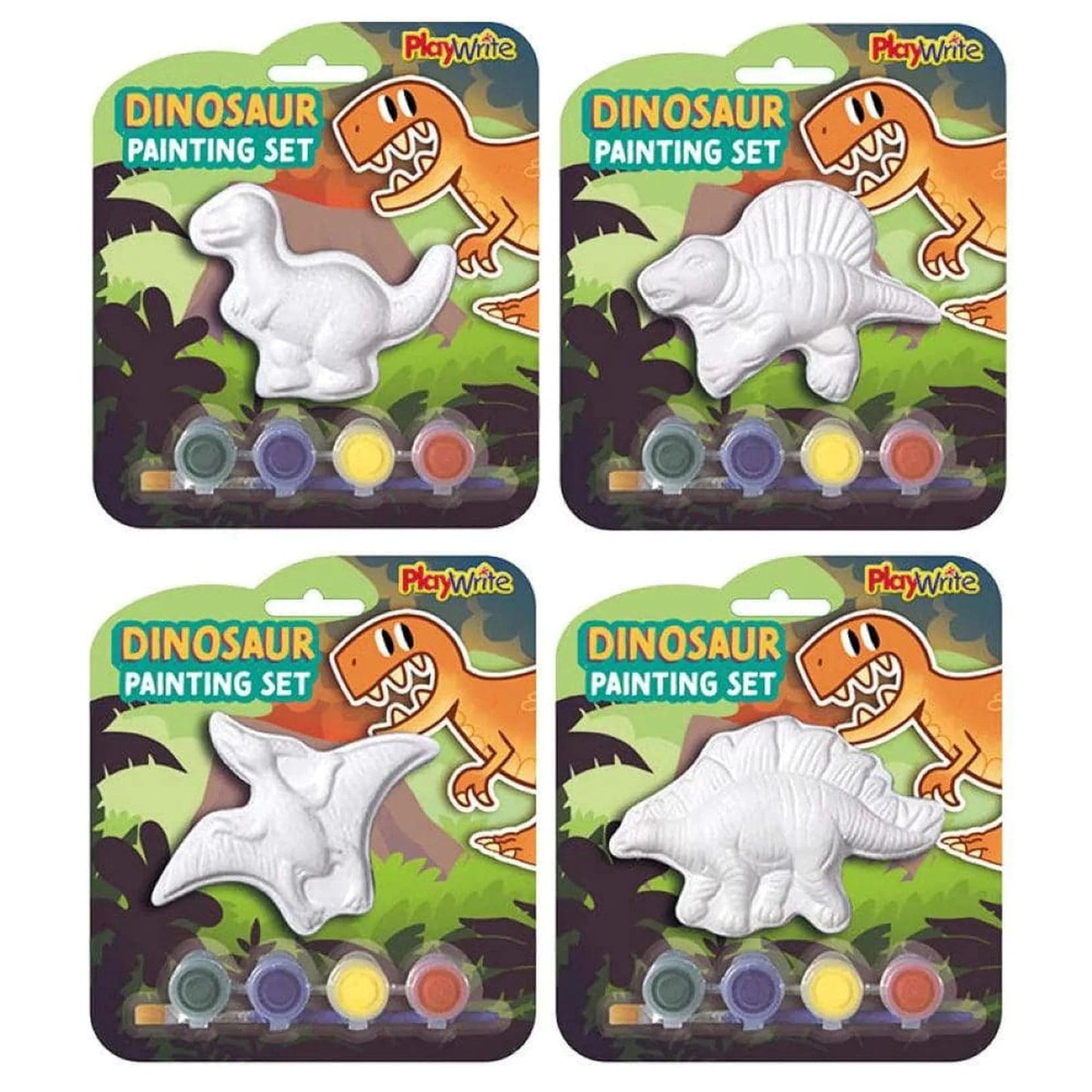 Dinosaur Plaster Painting Set - PoundToys