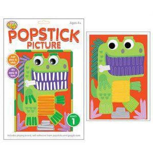 Dinosaur Popstick Picture Kit - PoundToys