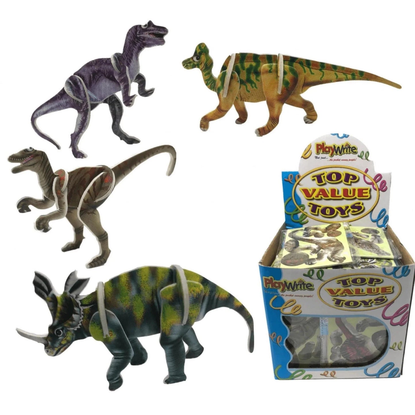 Dinosaur Puzzle Kits 9x7cm - PoundToys