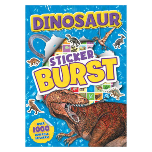 Dinosaur Sticker Burst Book - PoundToys