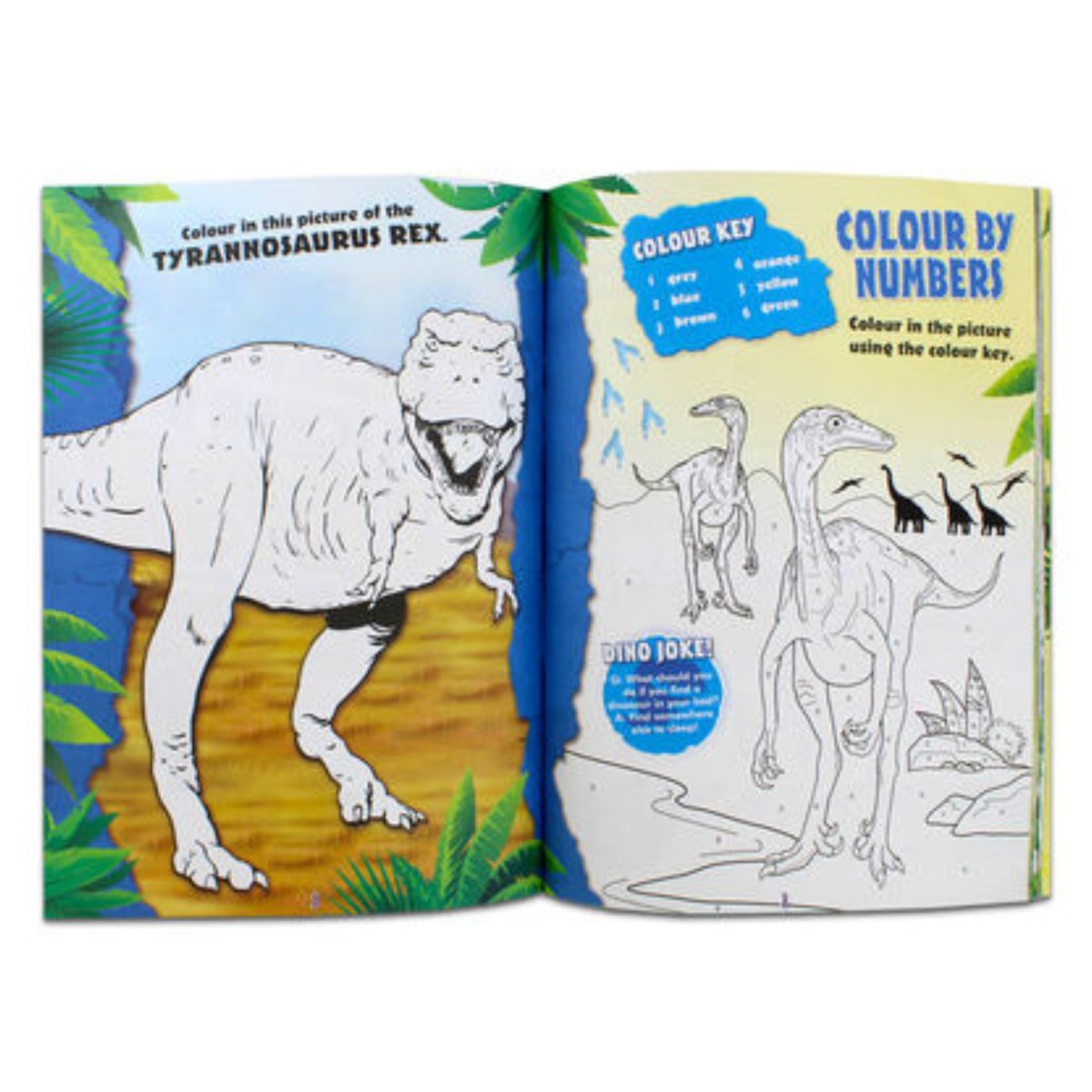 Dinosaur Sticker Burst Book - PoundToys