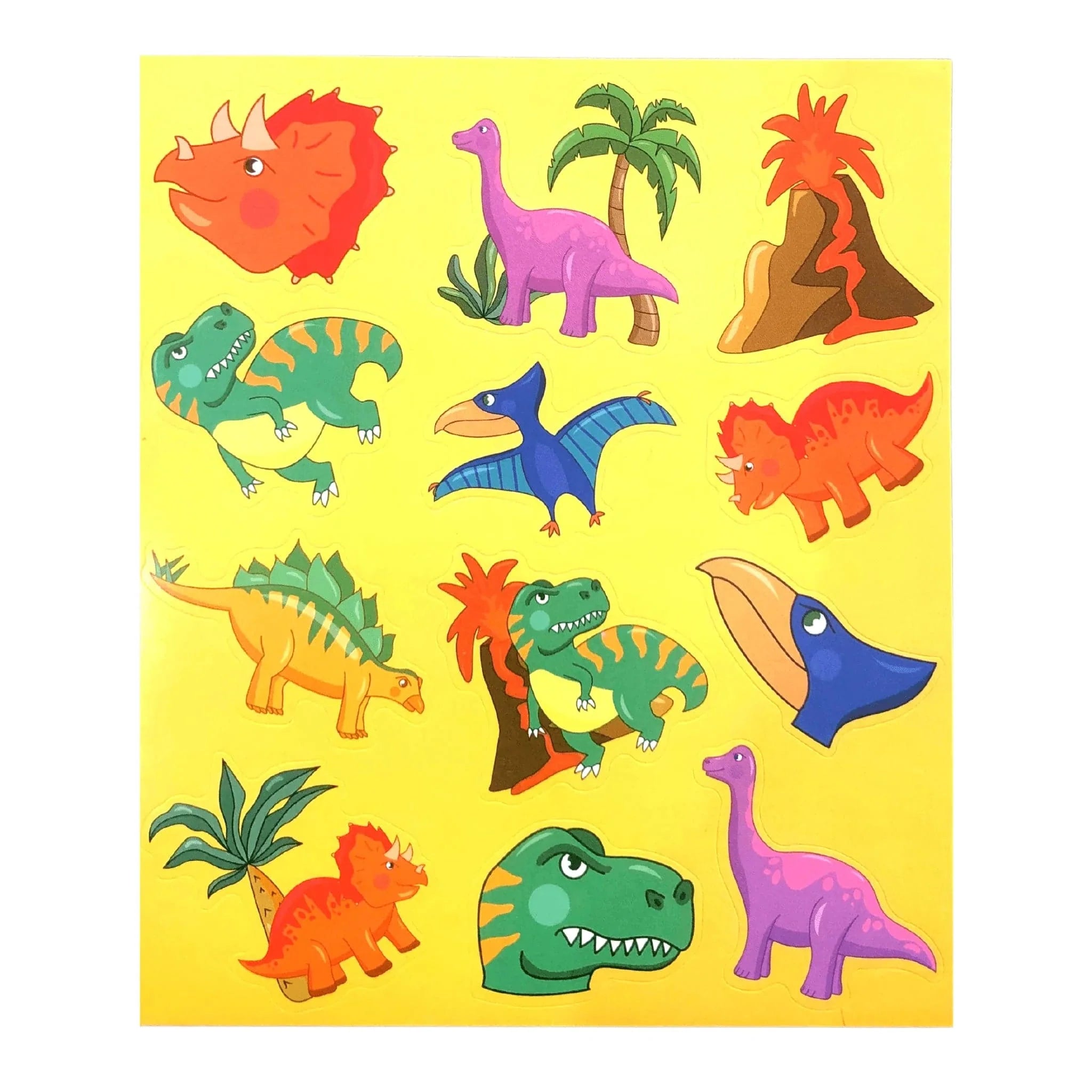 Dinosaur Sticker Sheet - PoundToys