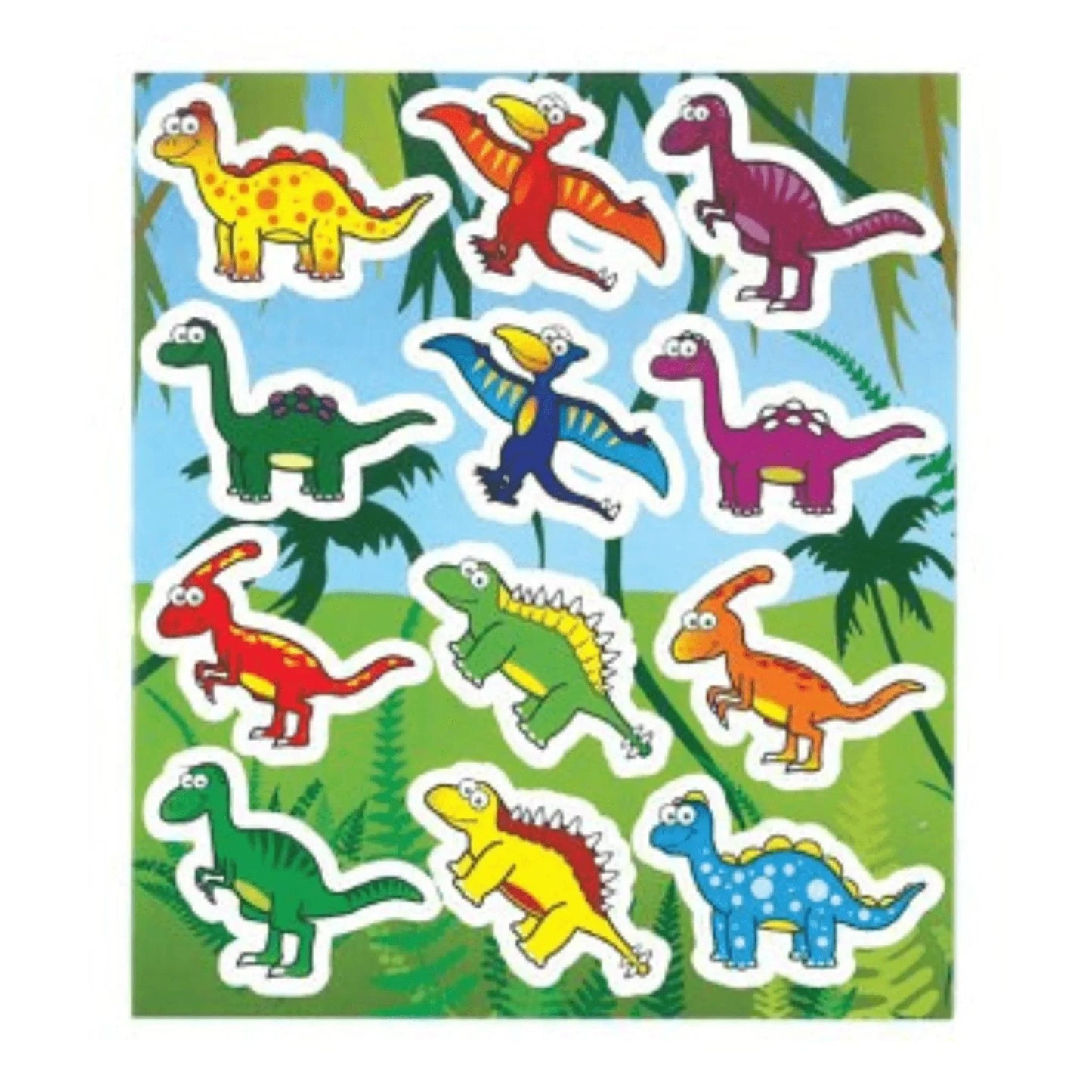 Dinosaur Sticker Sheets - PoundToys