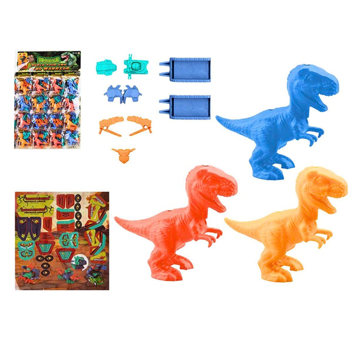 Dinosaur Warrior Build Your Own - PoundToys