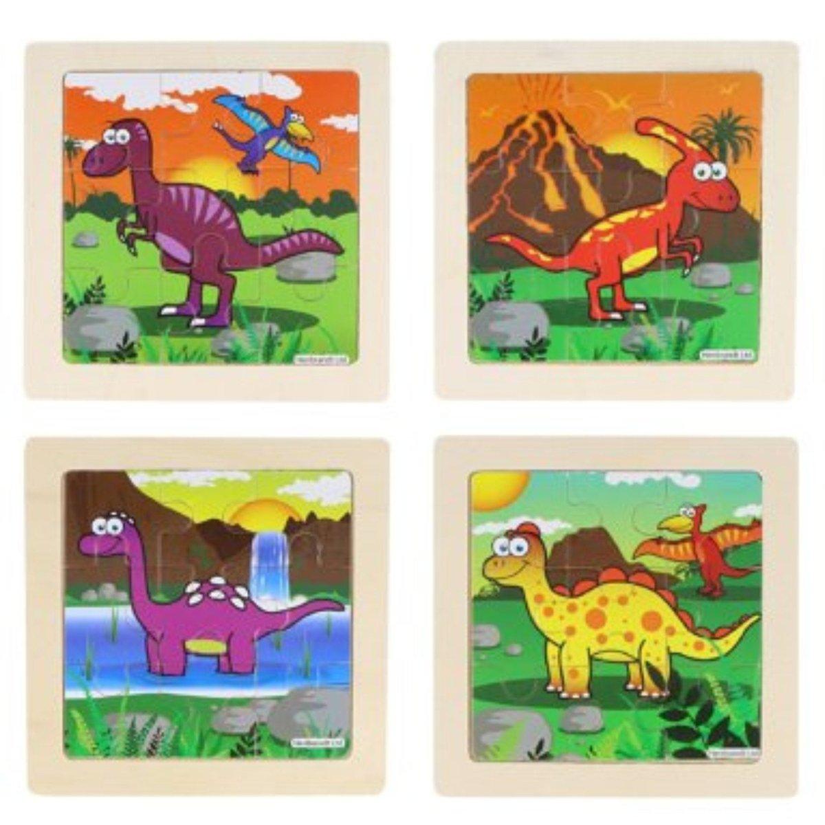 Dinosaur Wooden Jigsaw Puzzle - PoundToys