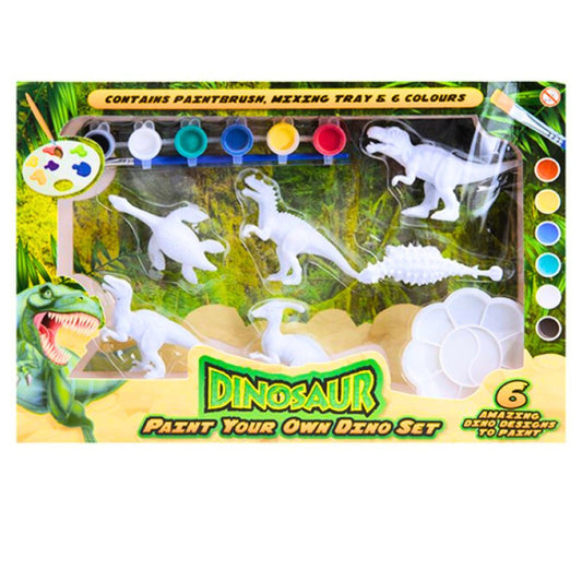 Dinosaurs Paint Your Own 6pc Set - PoundToys