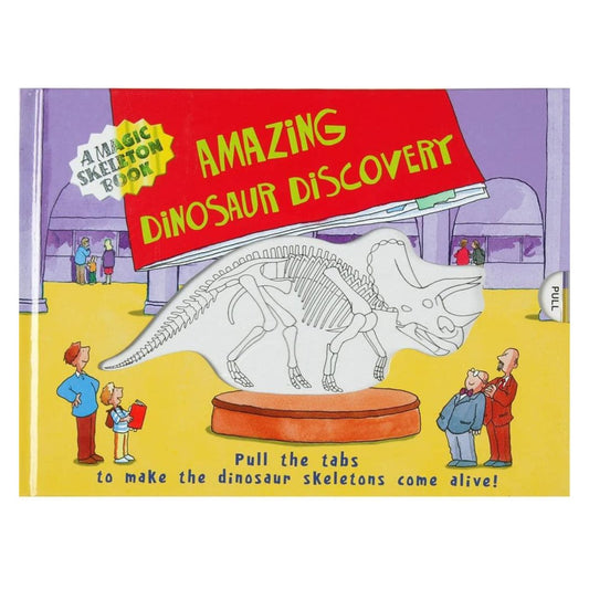 Discover Amazing Dinosaurs Magic Skeleton Book - PoundToys