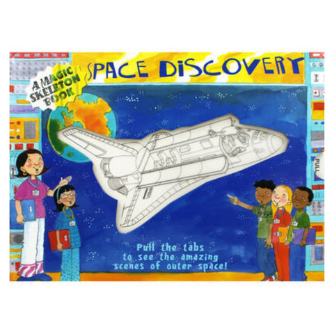 Discover Amazing Space Facts Skeleton Book - Kids Party Craft