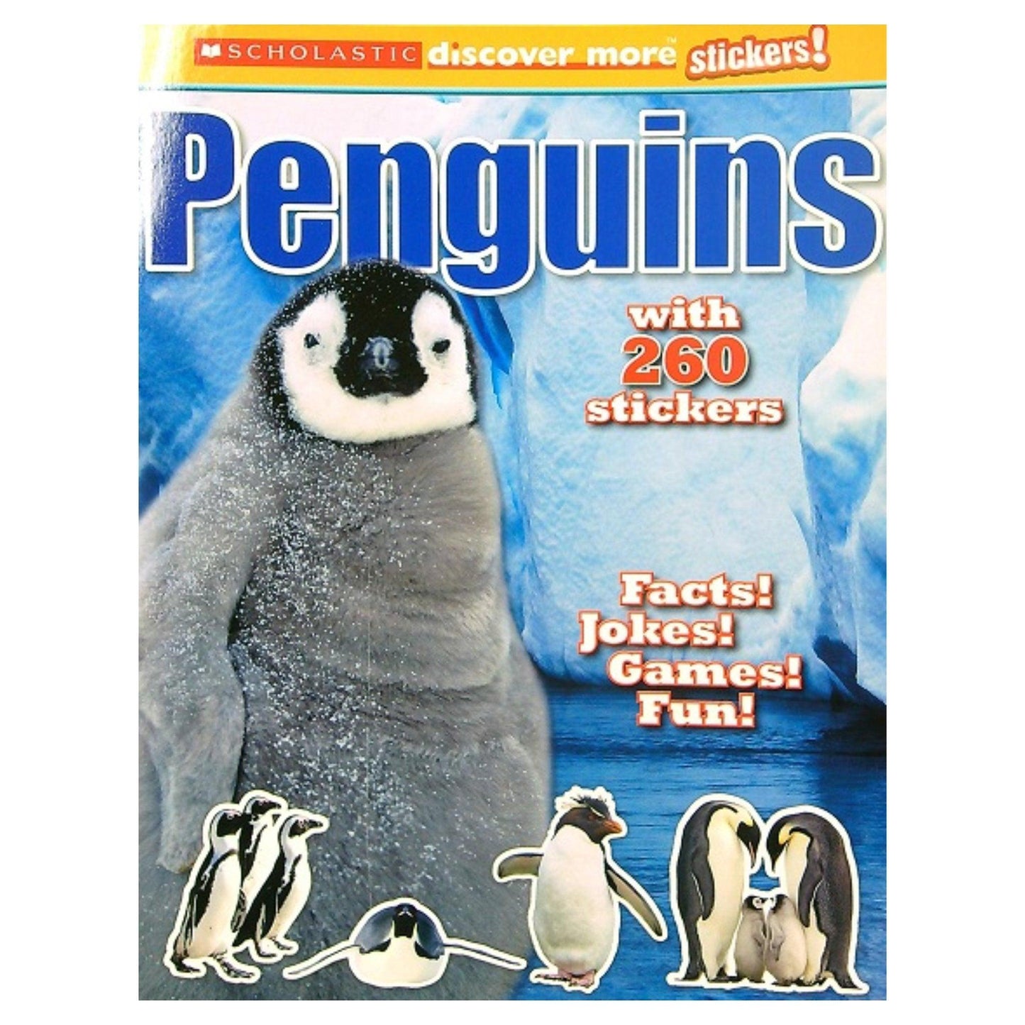 Discover More PENGUINS Sticker Book - PoundToys