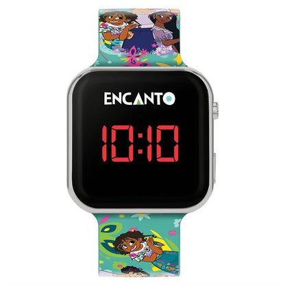 Disney Encanto LCD Activity Tracker Watch with Silicone Strap - PoundToys