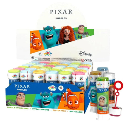 Disney Pixar Multi Bubble Tubs with Wand (60ml) - PoundToys