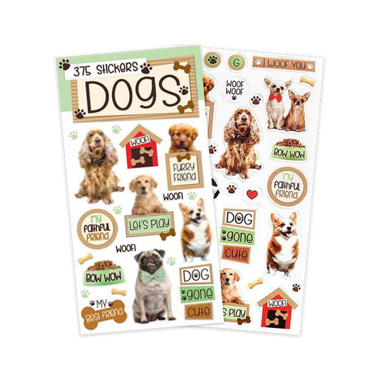 Dog Stickers x 12 sheets - PoundToys