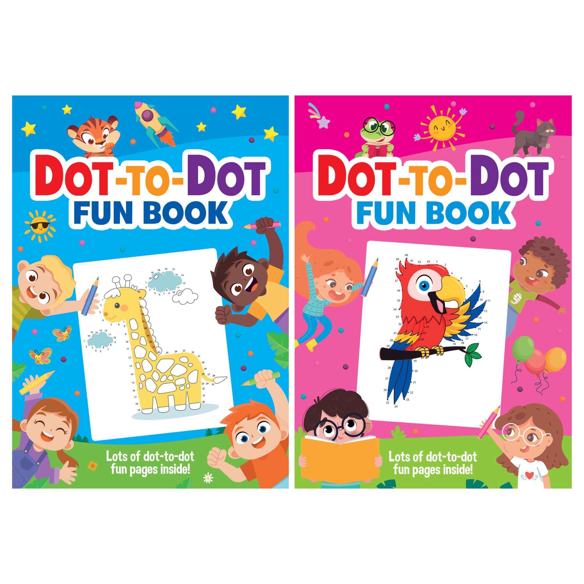 Dot To Dot Fun Books - PoundToys