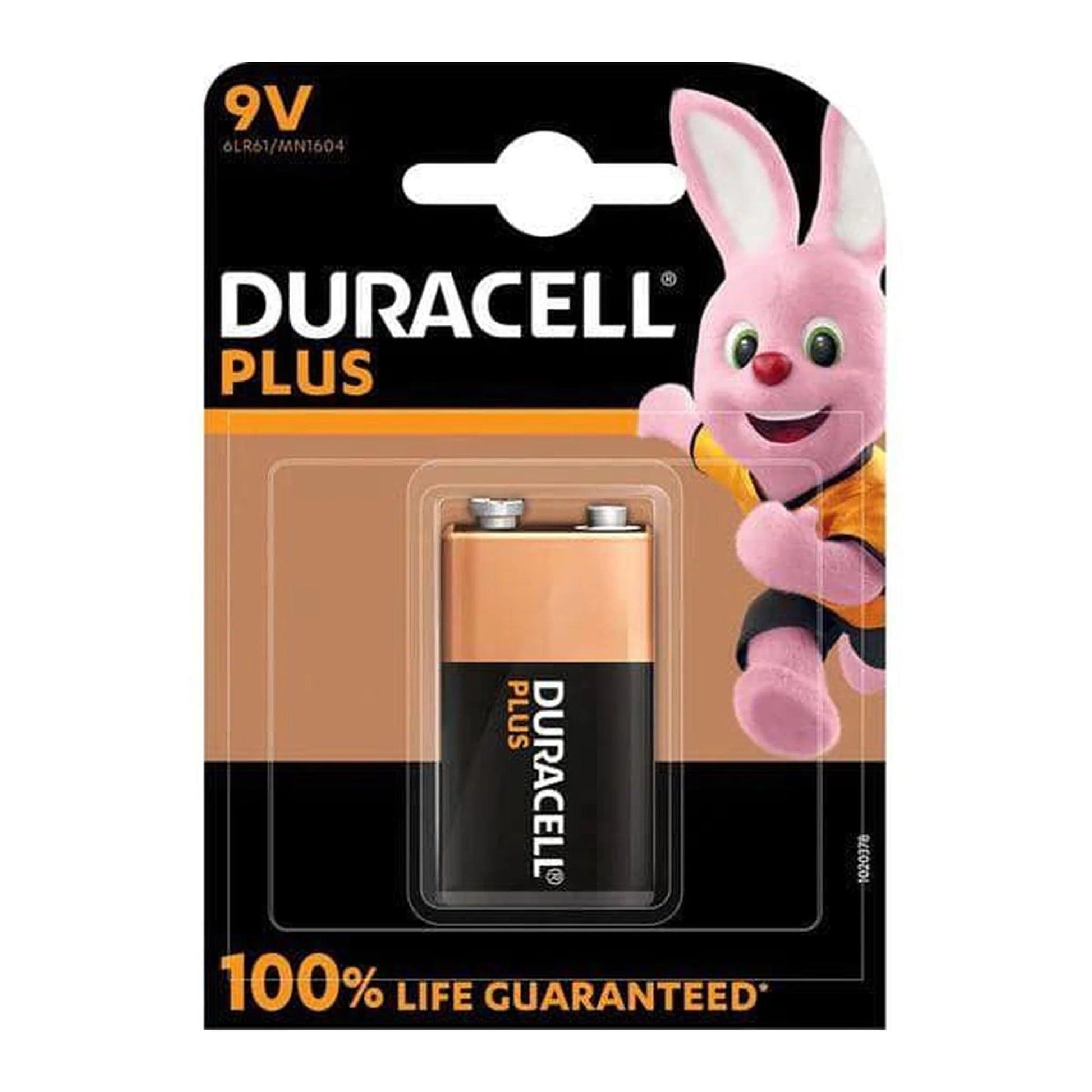 DURACELL Plus 9V Alkaline Battery - PoundToys