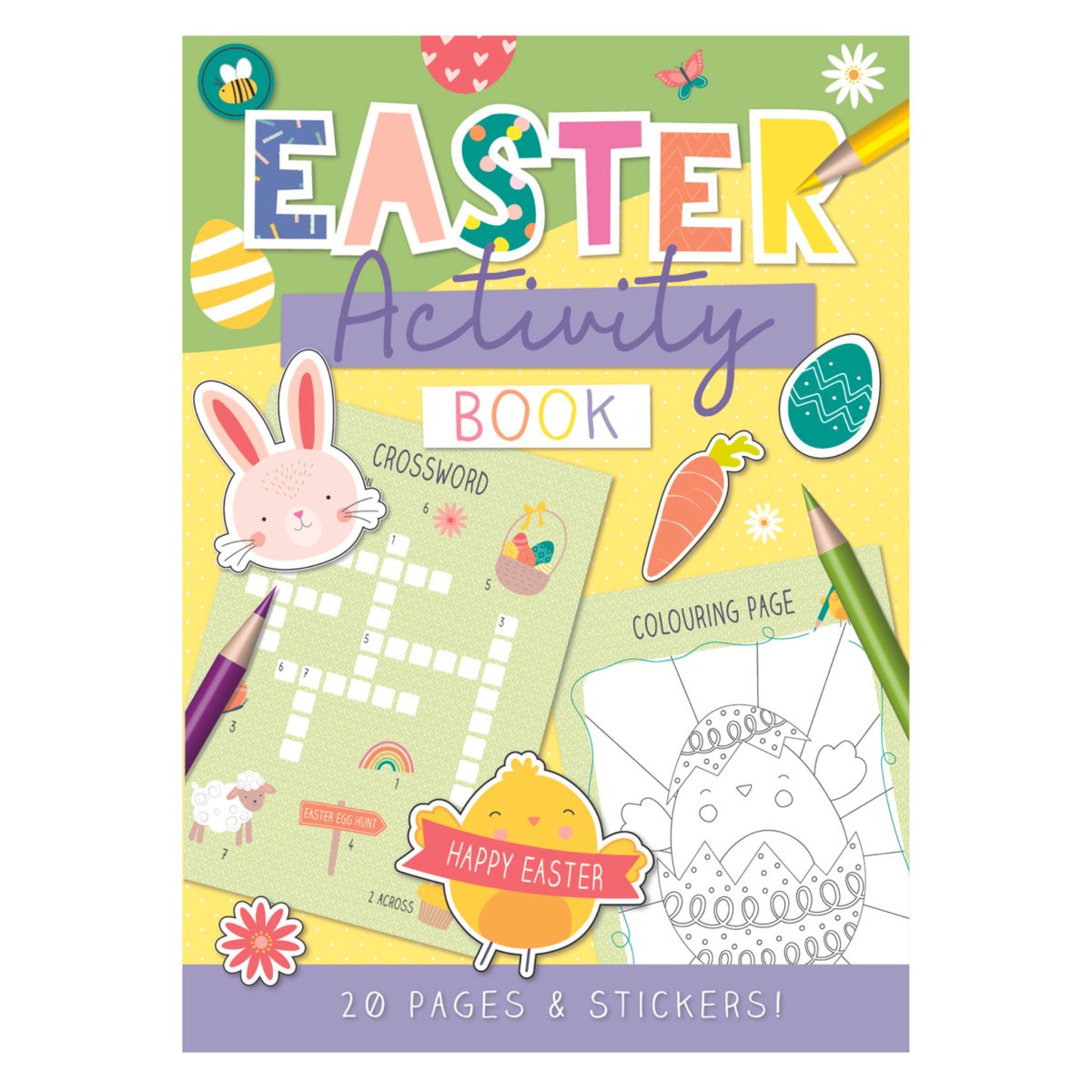 Easter Activity Sticker Book - Kids Party Craft