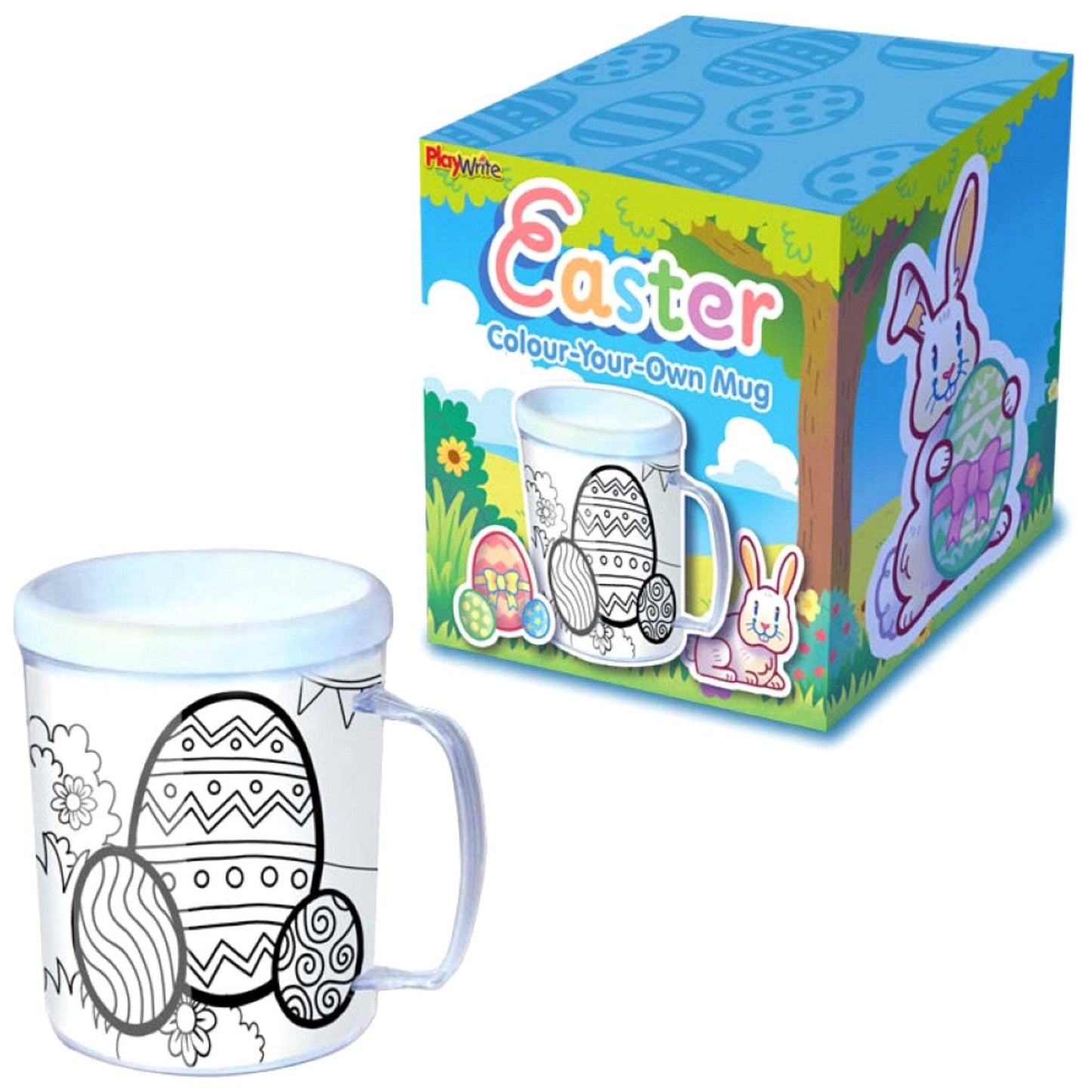 Easter Colour Your Own Mug - PoundToys