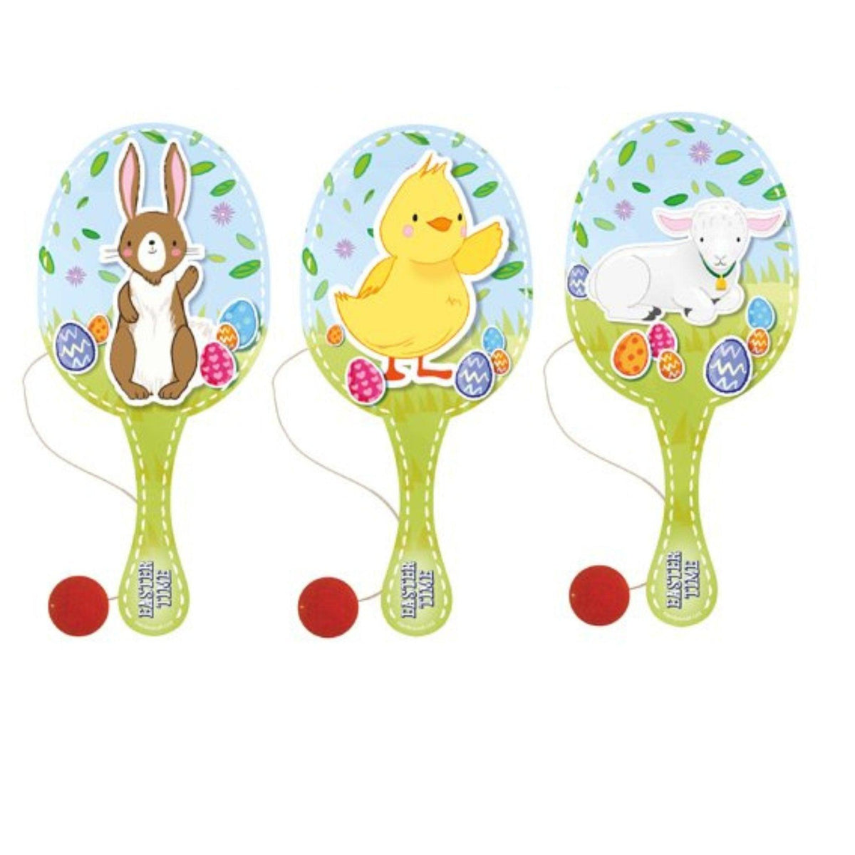 Easter Paddle Bat and Ball Game - PoundToys