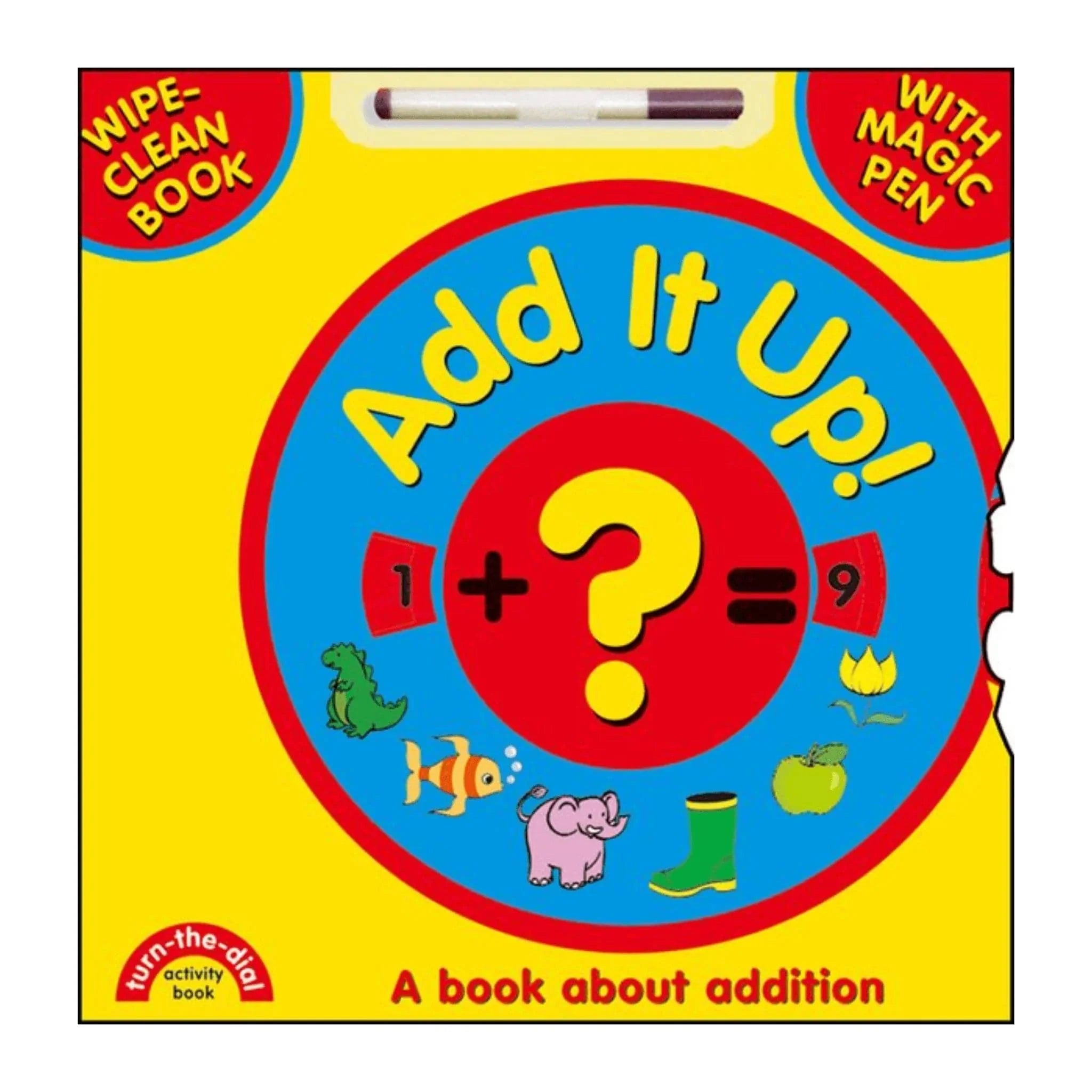 Educational Add It Up Wipe Clean Book - PoundToys