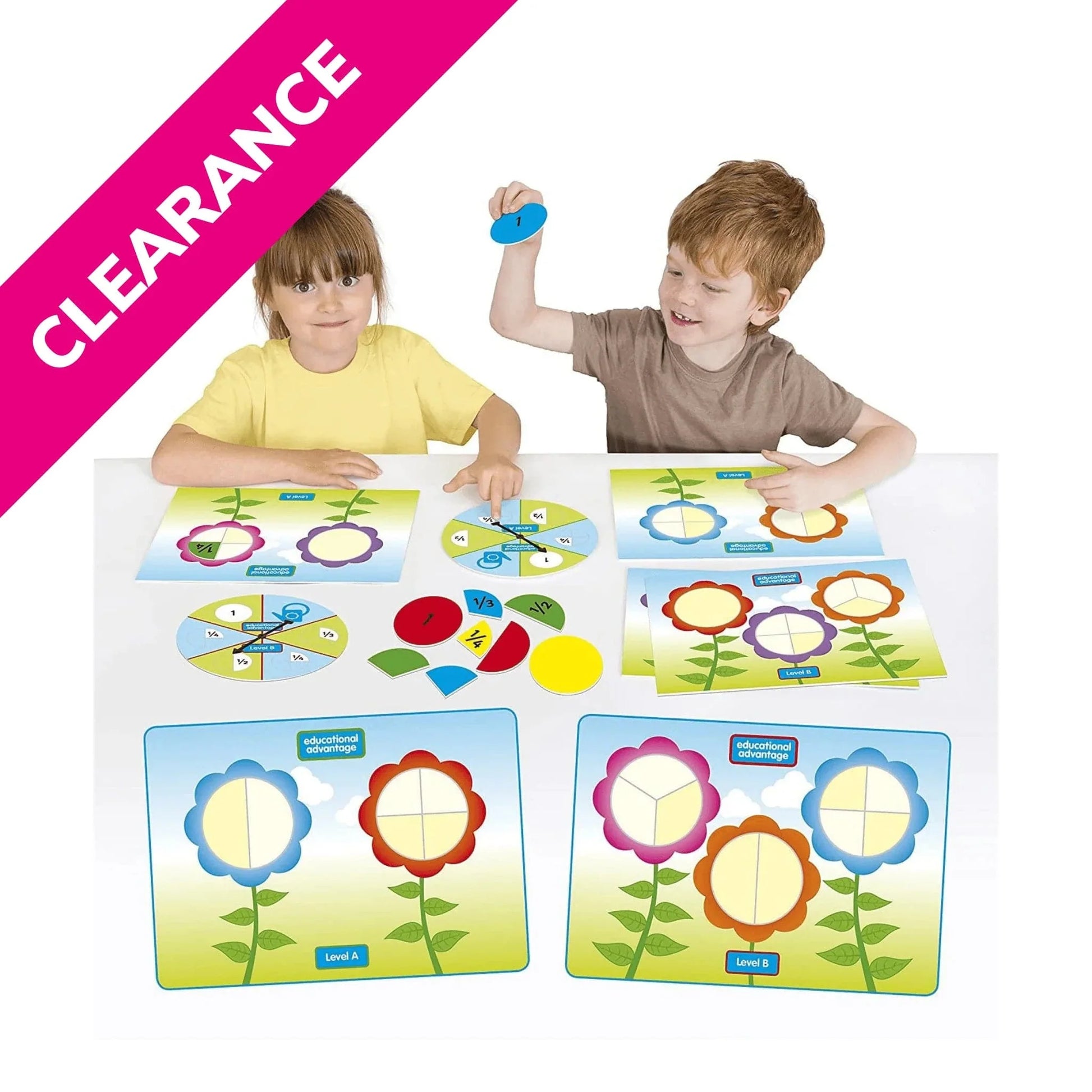 Educational Fraction Flowers - PoundToys