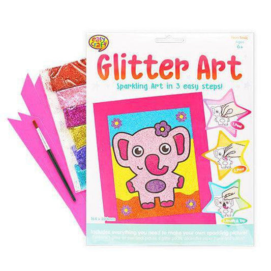 Elephant Glitter Art Craft Kit - PoundToys