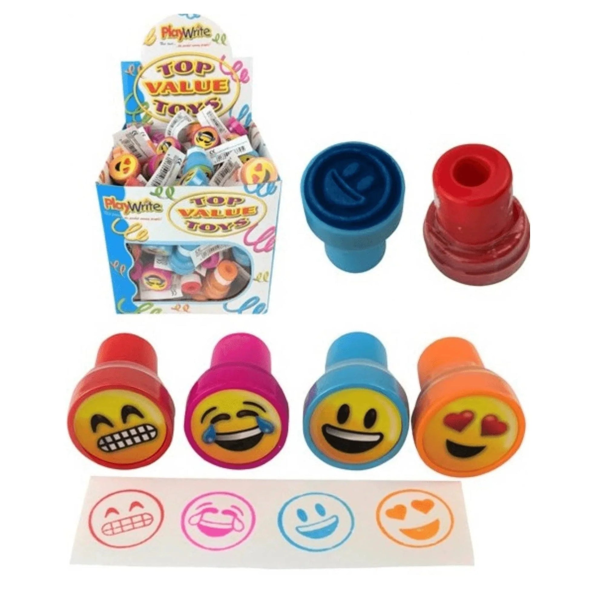 Emoji Ink Stampers 3.5cm - PoundToys