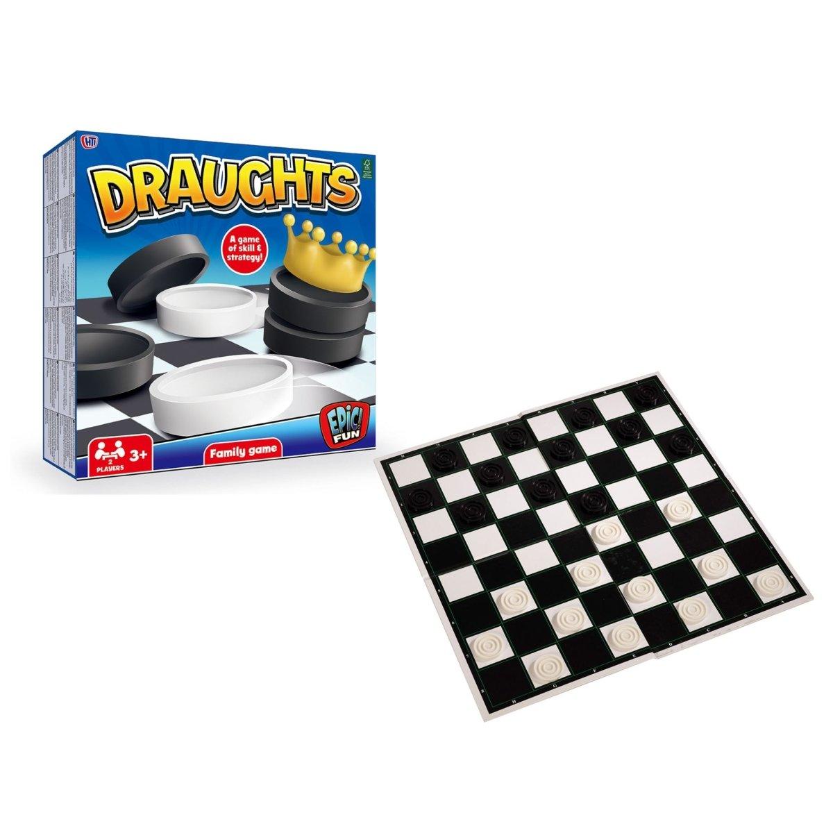 Epic! Fun Draughts Game - PoundToys