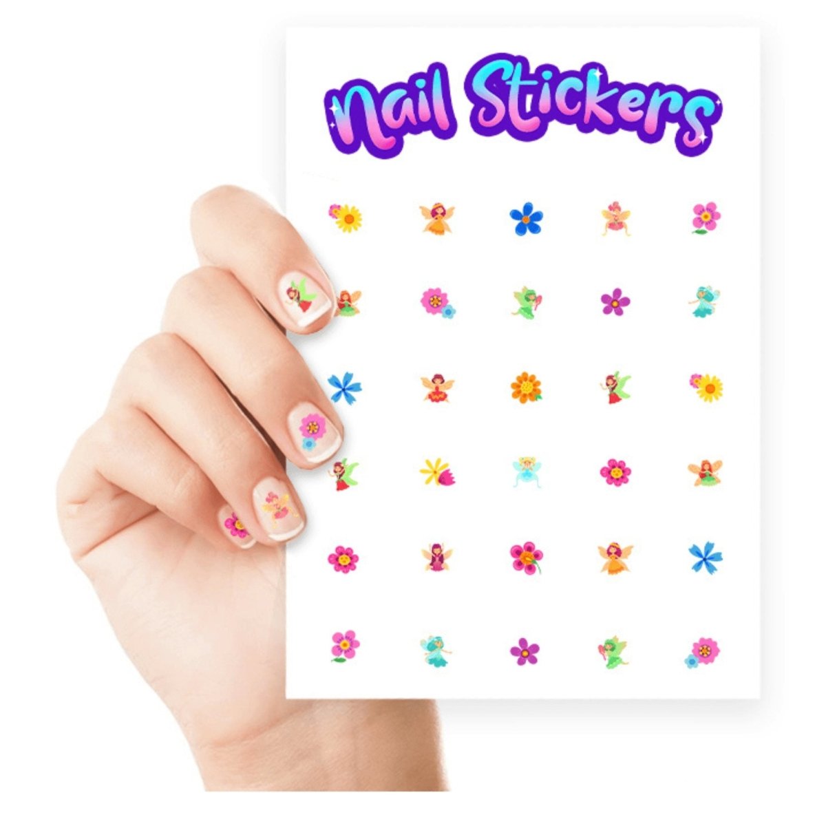 Fairies Nail Art Sticker Sheet - PoundToys